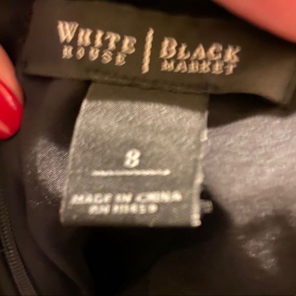 WHBM black and grey print, perfect condition S 8 - Picture 7 of 7